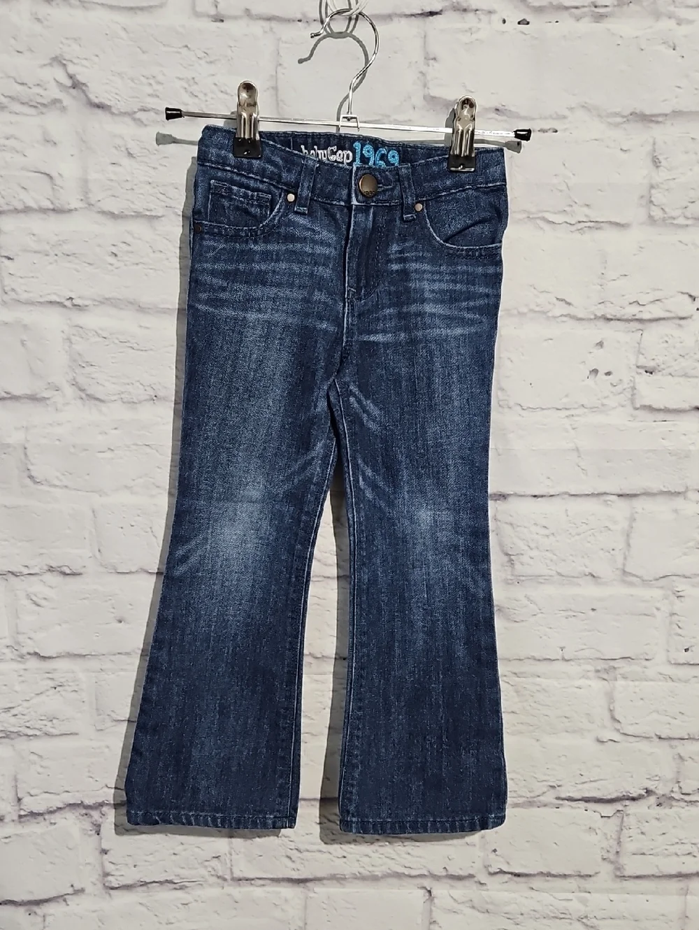 GAP Dark Blue Flared Jeans for Kids Cute Boot